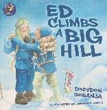 ED CLIMBS A BIG HILL