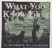 WHAT YOU KNOW FIRST