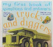 my first book of questions and answers: trucks and diggers